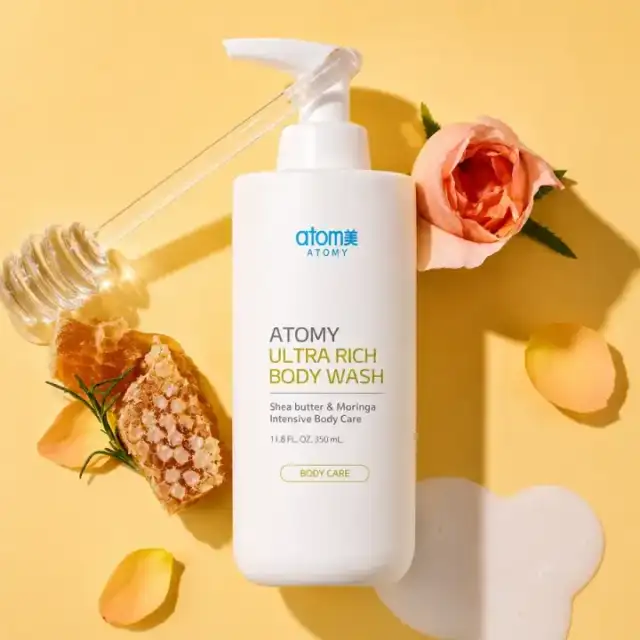 Atomy Ultra Rich Body Wash con miel y flores