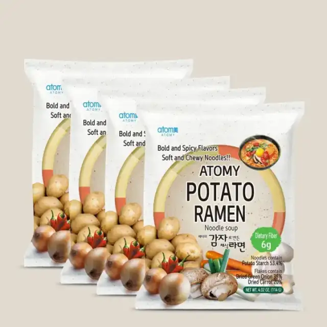 Paquetes Atomy Potato Ramen