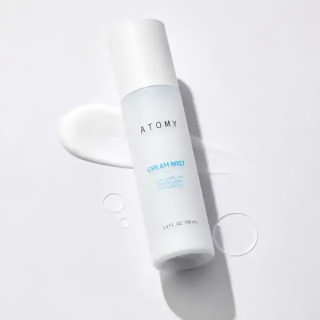 Atomy Cream Mist con textura de crema